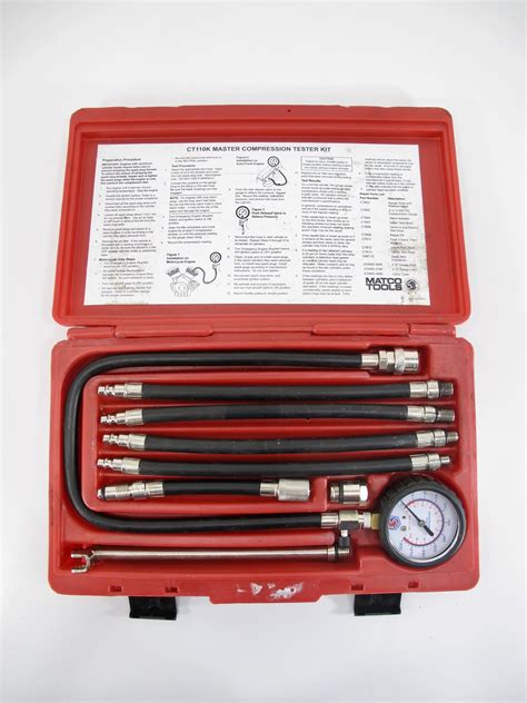 Matco Tools Master Compression Tester Kit CT110K